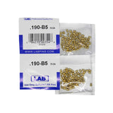 LAB - 5190B-SP - .190 Bottom Pin - .115 Diameter - Crown .005 Universal - Color-Coded - Brass Alloy - Smart Pack 150 Pins