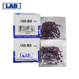 LAB - 5195B-SP - .195 Bottom Pin - .115 Diameter - Crown .005 Universal - Color-Coded - Brass Alloy - Smart Pack 150 Pins