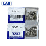 LAB - 5215T-SP - .215 Top Pin - .115 Diameter - Crown .005 Universal - Color-Coded - Brass Alloy - Smart Pack 150 Pins