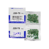 LAB - 5220T-SP - .220 Top Pin - .115 Diameter - Crown .005 Universal - Color-Coded - Brass Alloy - Smart Pack 150 Pins