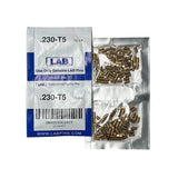 LAB - 5230T-SP - .230 Top Pin - .115 Diameter - Crown .005 Universal - Color-Coded - Brass Alloy - Smart Pack 150 Pins