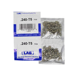 LAB - 5240T-SP - .240 Top Pin - .115 Diameter - Crown .005 Universal - Color-Coded - Brass Alloy - Smart Pack 150 Pins