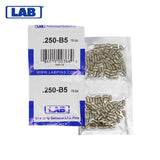 LAB - 5250B-SP - .250 Bottom Pin - .115 Diameter - Crown .005 Universal - Color-Coded - Brass Alloy - Smart Pack 150 Pins
