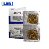 LAB - 5255T-SP - .255 Top Pin - .115 Diameter - Crown .005 Universal - Color-Coded - Brass Alloy - Smart Pack 150 Pins