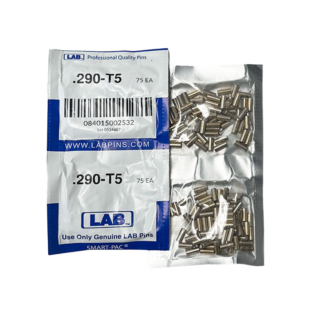 LAB - 5290T-SP - .290 Top Pin - Crown .005 Universal - Brass Alloy - Smart Pack 150 Pins