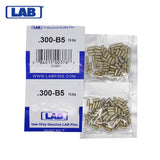 LAB - 5300B-SP - .300 Bottom Pin - Crown .005 Universal - Brass Alloy - Smart Pack 150 Pins