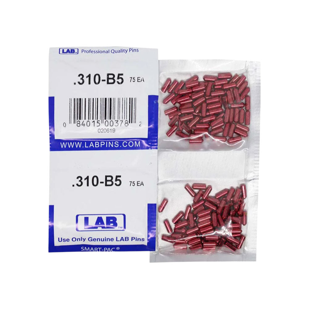 LAB - 5310B-SP - .310 Bottom Pin - Crown .005 Universal - Brass Alloy - Smart Pack 150 Pins