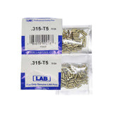 LAB - 5315T-SP - .315 Top Pin - Crown .005 Universal - Brass Alloy - Smart Pack 150 Pins