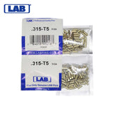 LAB - 5315T-SP - .315 Top Pin - Crown .005 Universal - Brass Alloy - Smart Pack 150 Pins