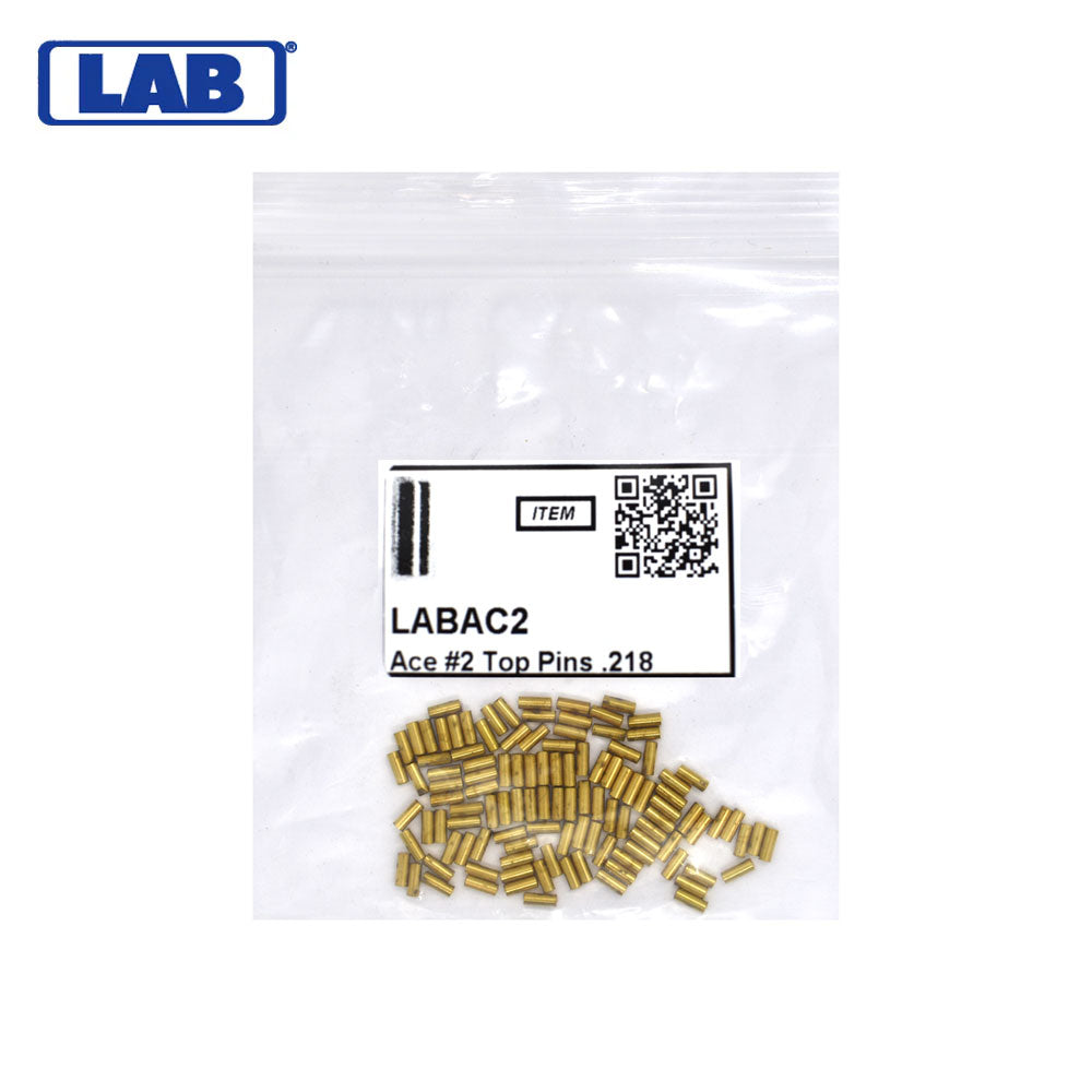 LAB - AC2 - Ace 2 Top Pins .218 - Vial 100 Pins