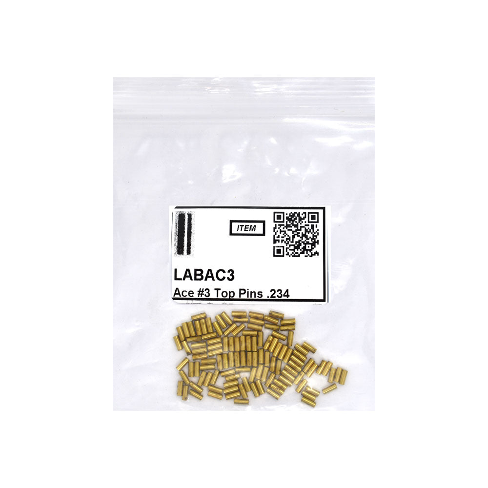 LAB - AC3 - Ace 3 Top Pins .234 - Vial 100 Pins