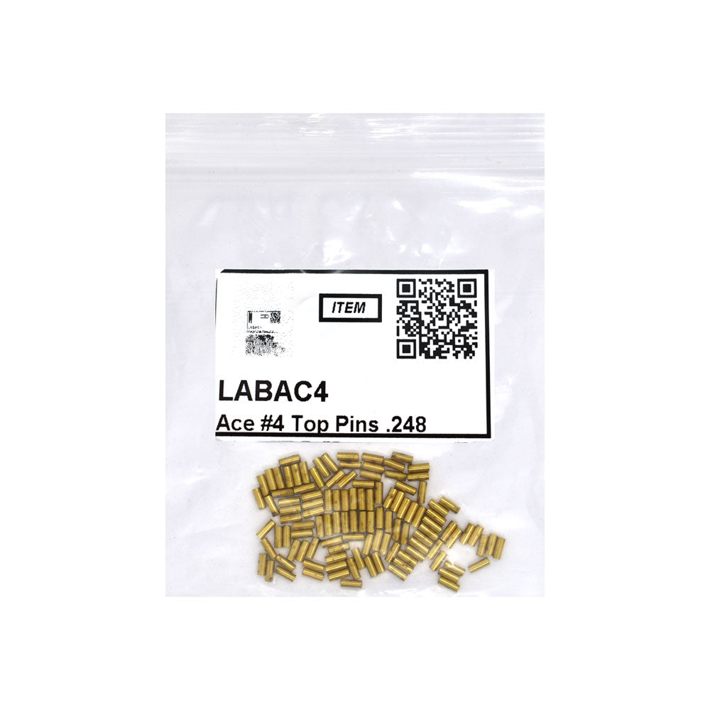 LAB - AC4 - Ace 4 Top Pins .248 - Vial 100 Pins