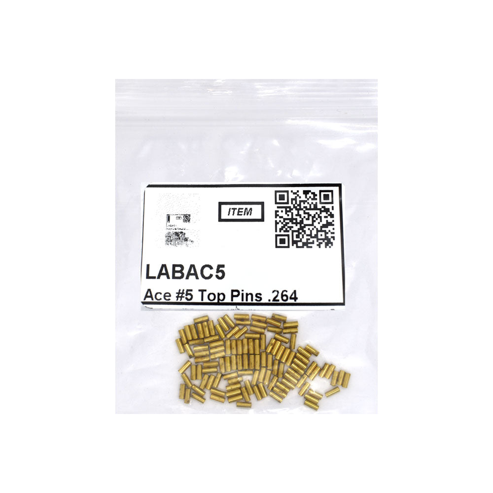 LAB - AC5 - Ace 5 Top Pins .264 - Vial 100 Pins