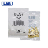 LAB - BEST-18B-P1 - Best A2 Original SFIC 18B Top Pin - Size .225 - Brass - Polybag 100 Pins