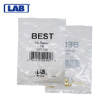 LAB - BEST-7B-P1 - Best A2 Original SFIC 7B Top Pin - Size .087 - Brass - Polybag 100 Pins