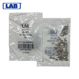 LAB - BEST-B3 - 3B BEST SFIC Bottom Pins - .147 Size - A2 Systems - Nickel Silver - Polybag 100 Pins