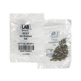 LAB - BEST-B6 - 6B BEST SFIC Bottom Pins - .185 Size - A2 Systems - Nickel Silver - Polybag 100 Pins