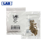 LAB - BEST-T12 - 12T BEST SFIC Top Pins - .150 Size - A2 Systems - Brass - Polybag 100 Pins