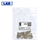 LAB - BEST-T13-VIAL - 13T Universal SFIC Top Pins - .162 Size - A2 Systems - Brass - Vial 100 Pins