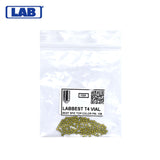LAB - BEST-T4-VIAL - 4T Universal SFIC Top Pins - .050 Size - A2 Systems - Brass - Vial 100 Pins
