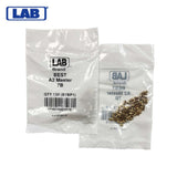 LAB - BEST-T7 - 7T BEST SFIC Top Pins - .087 Size - A2 Systems - Brass - Polybag 100 Pins