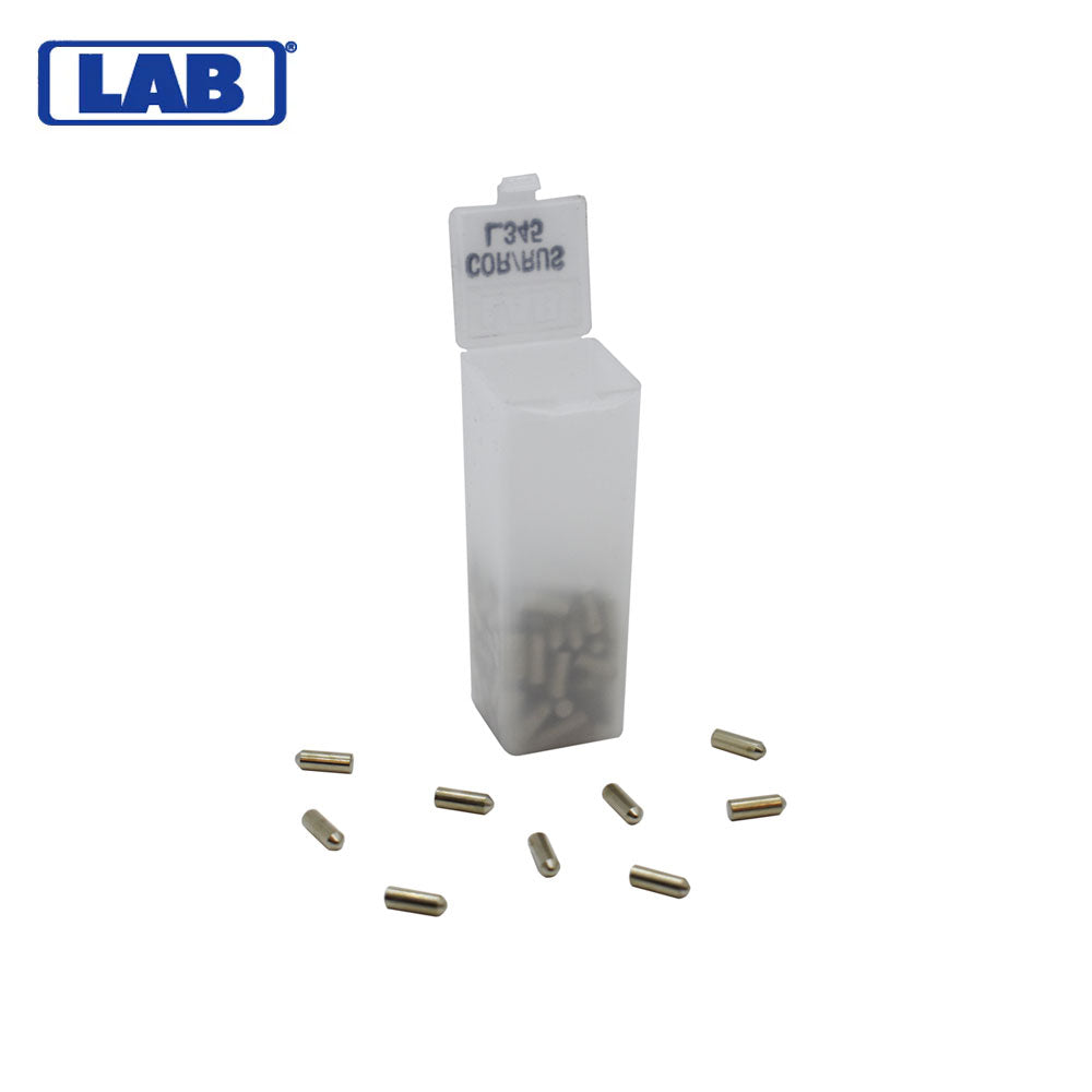 LAB - CRBL345 - L.345 Corbin Russwin Bottom/Lower Pins - Vial 100 Pins