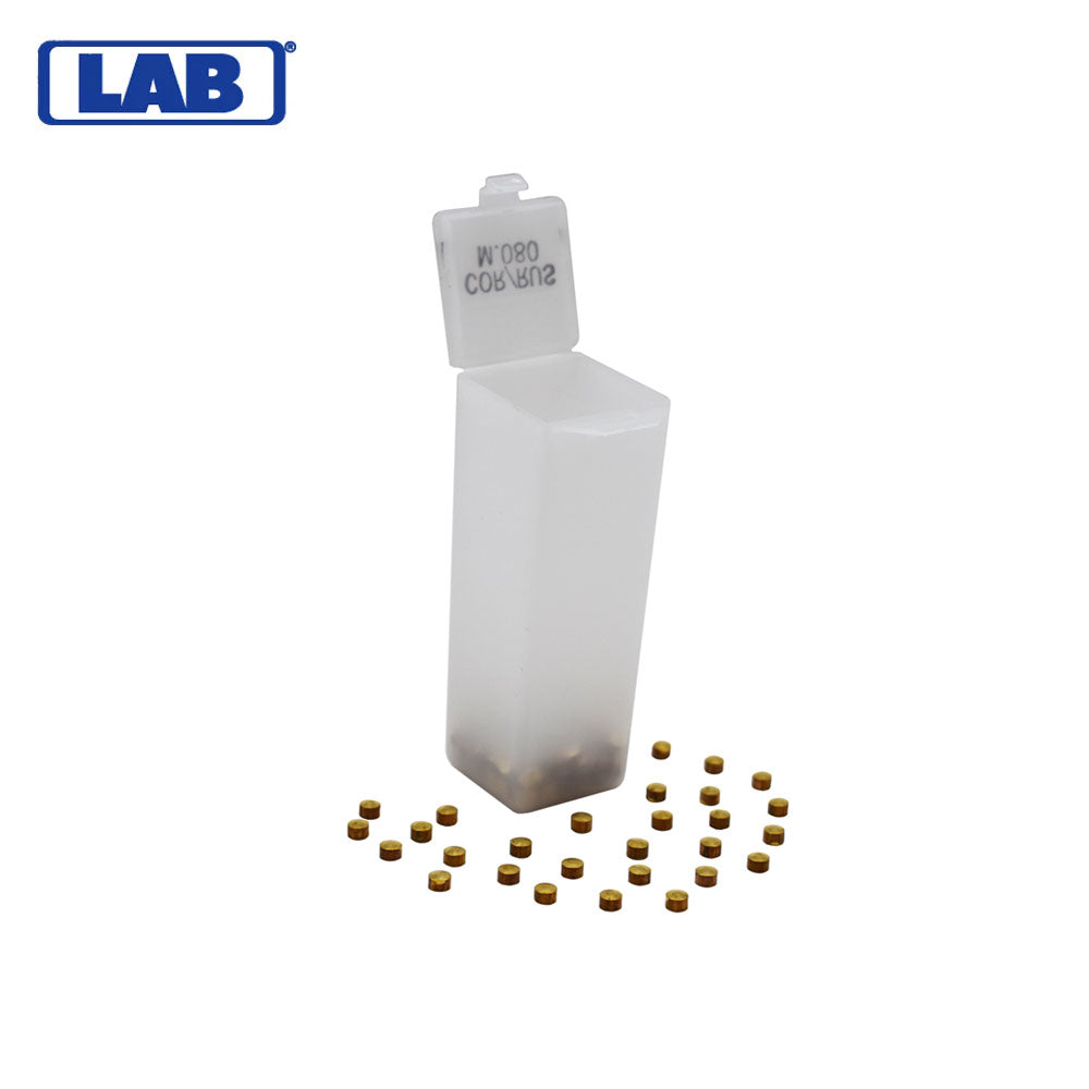 LAB - CRBM080 - M.080 Corbin Russwin Master Pins - Vial 100 Pins