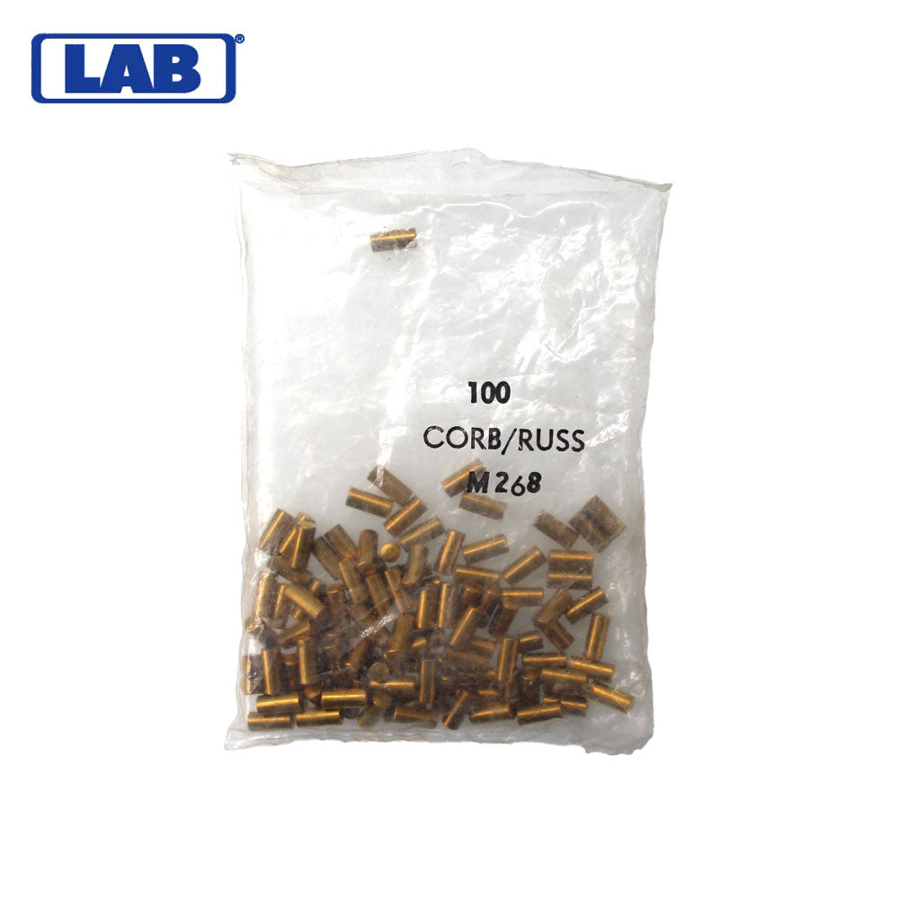 LAB - CRBM268 - M.268 Corbin Russwin Master Pins - Vial 100 Pins