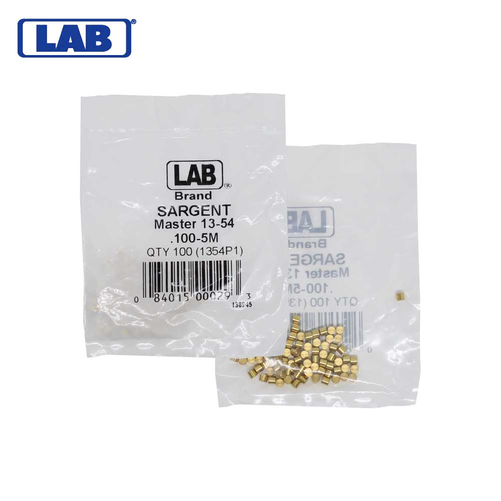 LAB - SAR13-0054 - Sargent 5 Master Pin - Size .100 - Polybag 100 Pins