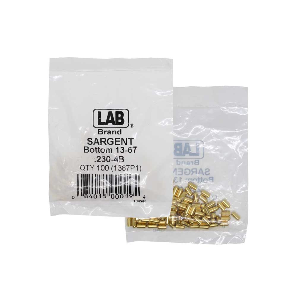 LAB - SAR13-0067 - Sargent 4 Bottom Pin - Size .230 - Polybag 100 Pins
