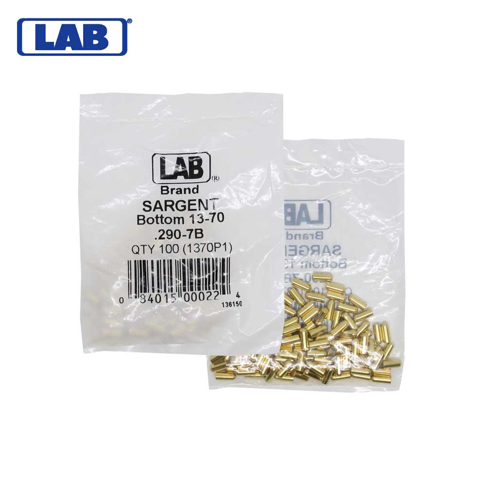 LAB - SAR13-0070 - Sargent 7 Bottom Pin - Size .290 - Polybag 100 Pins