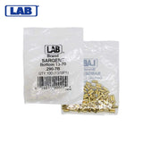 LAB - SAR13-0070 - Sargent 7 Bottom Pin - Size .290 - Polybag 100 Pins