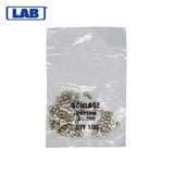 LAB - SCH34-300 - Schlage 0 Bottom Pin - Size .165 - Polybag 100 Pins