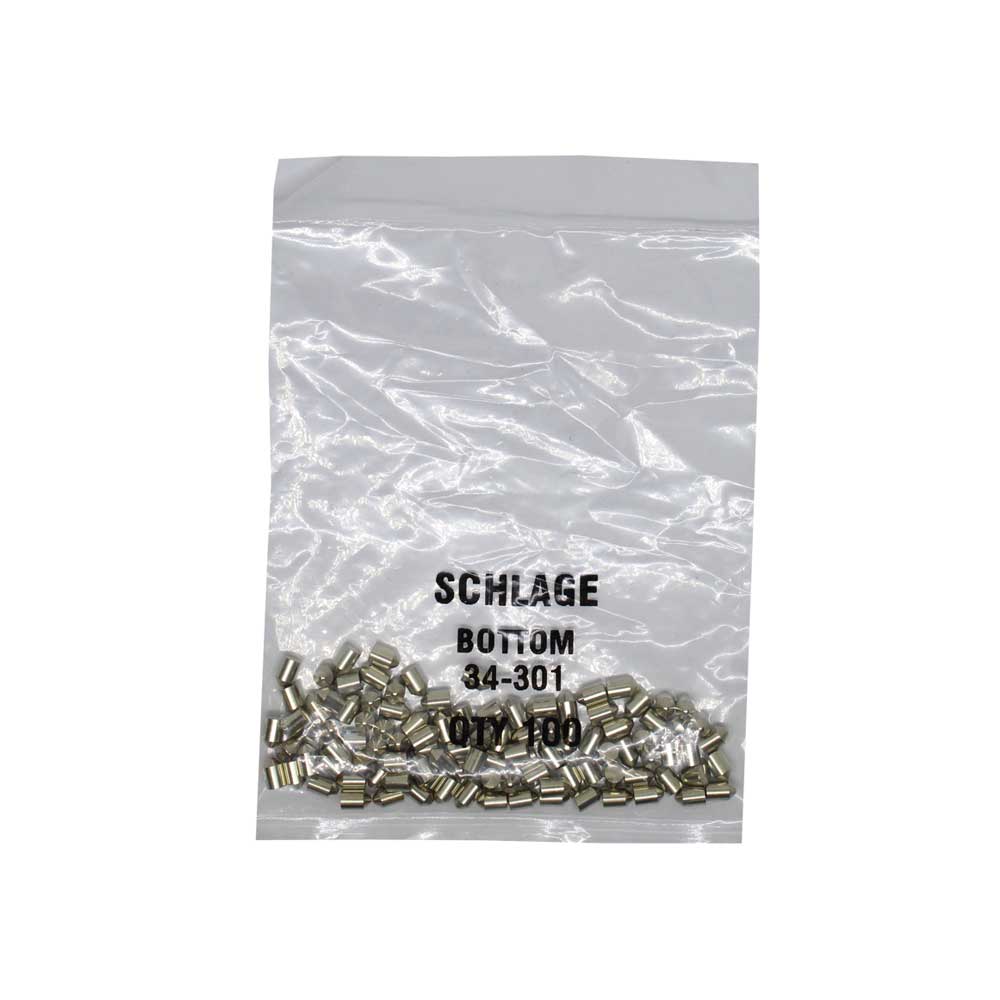 LAB - SCH34-301 - Schlage 1 Bottom Pin - Size .180 - Polybag 100 Pins