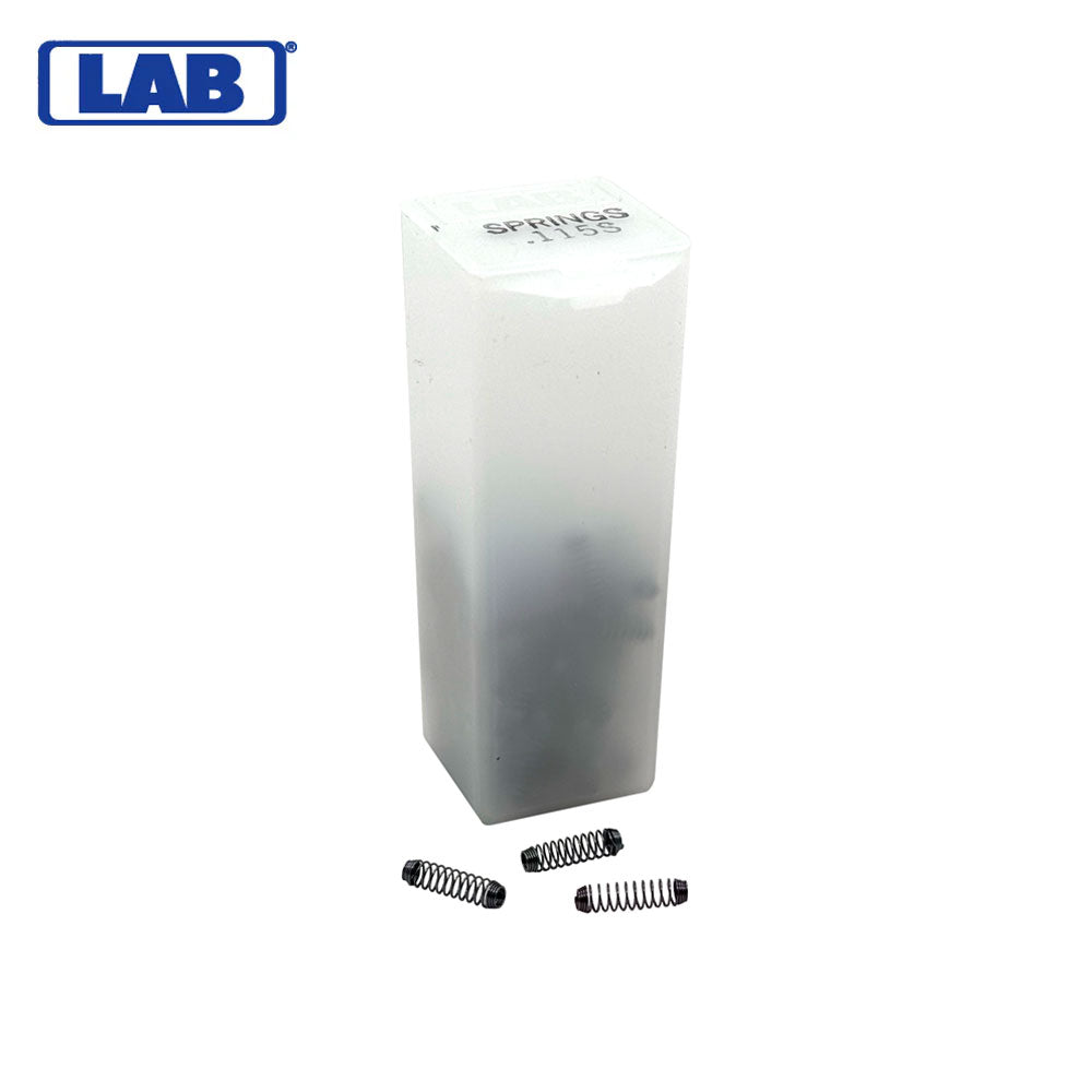 Lab Spring Crane LAB - SPRING-SHORT - Short Spring .115 - Vial 100 Springs – Locksmith ...