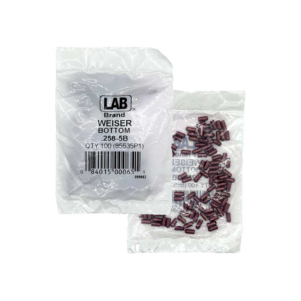 LAB - WEI8553-5 - Weiser 5 Bottom Pin - Size .258 - Polybag 100 Pins