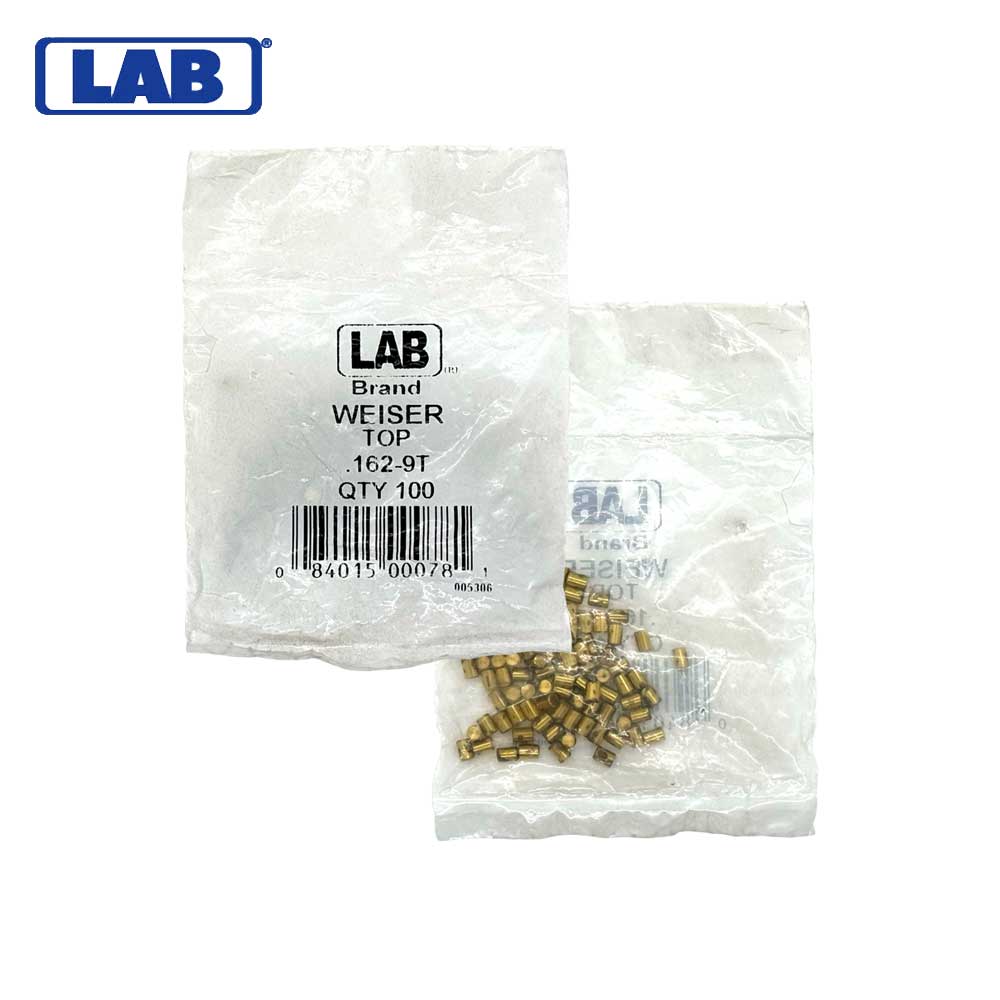 LAB - WEI8580-9 - Weiser 9 Master Pin .162 - Polybag 100 Pins