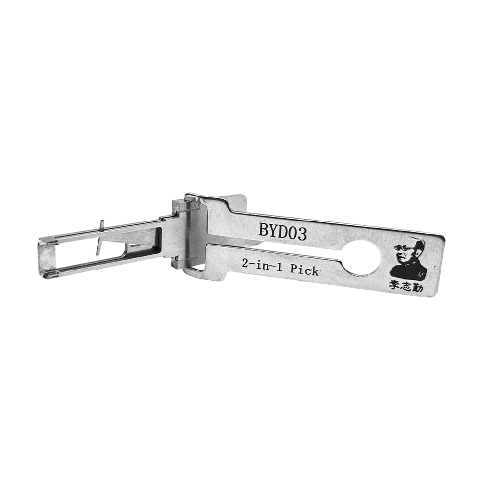 Original Lishi BYD3 2-in-1 Pick and Decoder for BYD, YangWang U8