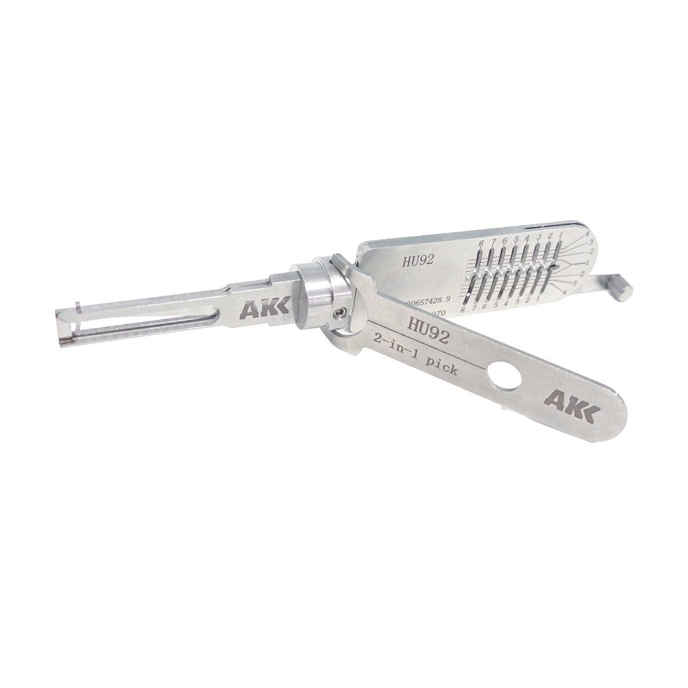 AKK Lishi HU92 Single Lifter 2-in-1 Pick and Decoder Tool for BMW, MINI, Land Rover