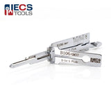 ECS TOOLS Lishi B106/GM37 2-in-1 Decoder and Pick