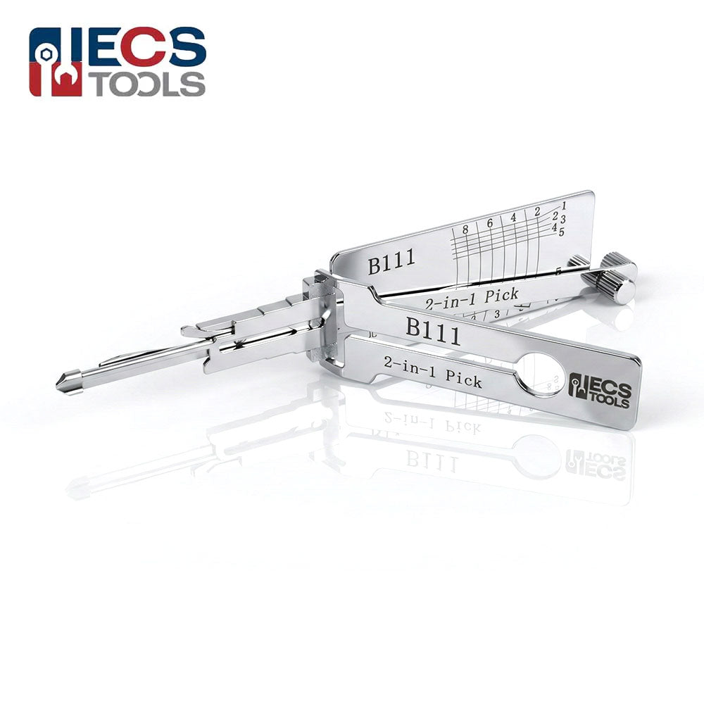 ECS TOOLS Lishi B111 2-in-1 Decoder and Pick