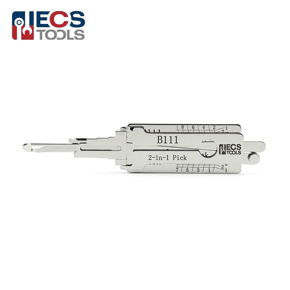 ECS TOOLS Lishi B111 2-in-1 Decoder and Pick