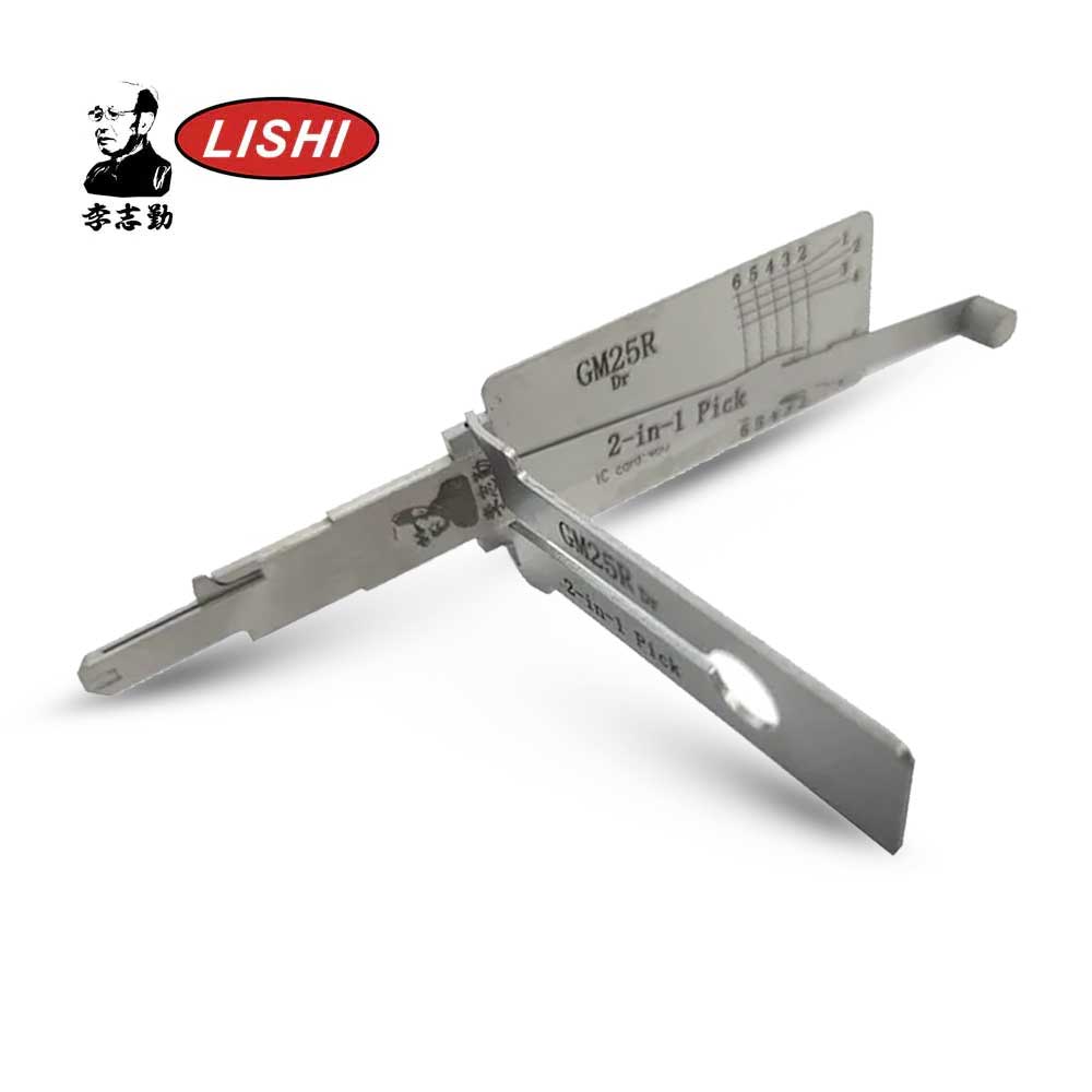 Original Lishi GM25R/B87/K1994 2-in-1 Pick & Decoder for Kenworth