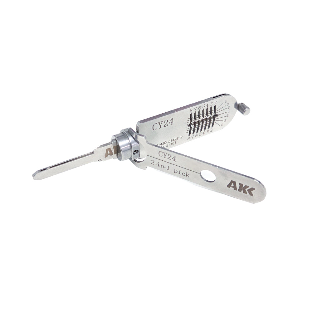 AKK Lishi CY24 2-in-1 Pick and Decoder Tool for Chrysler