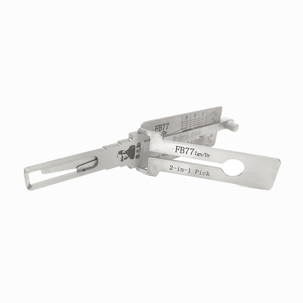 Original Lishi FB77 2-in-1 Pick and Decoder for DAF Trucks