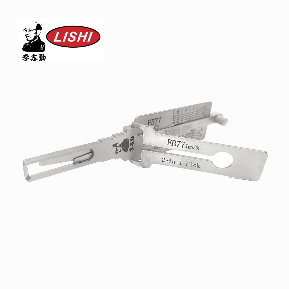 Original Lishi FB77 2-in-1 Pick and Decoder for DAF Trucks