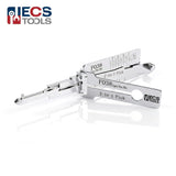 ECS TOOLS Lishi FO38 2-in-1 Decoder and Pick for Ford