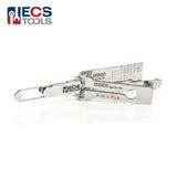 ECS TOOLS Lishi HON66 2-in-1 Decoder and Pick