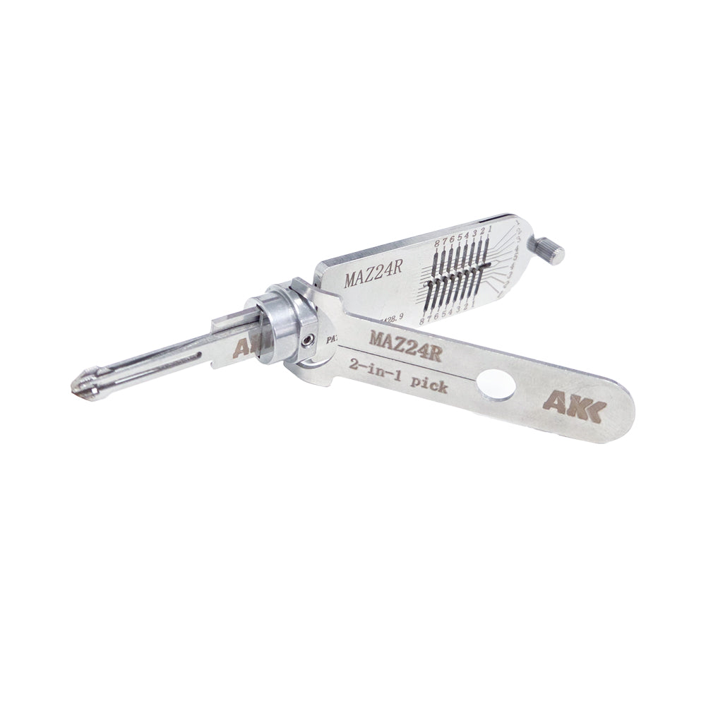 AKK Lishi MAZ24 2-in-1 Pick and Decoder Tool for Mazda