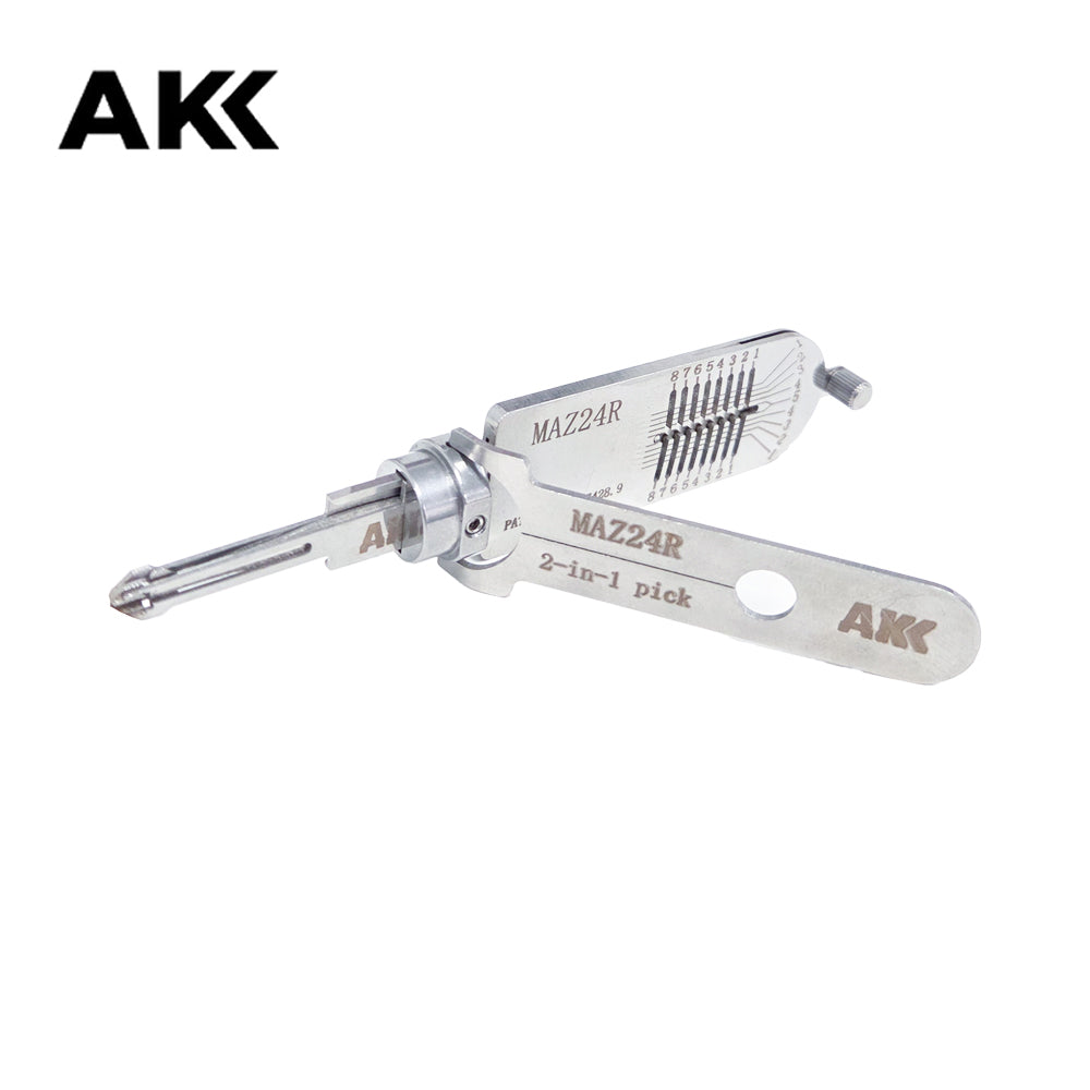 AKK Lishi MAZ24 2-in-1 Pick and Decoder Tool for Mazda